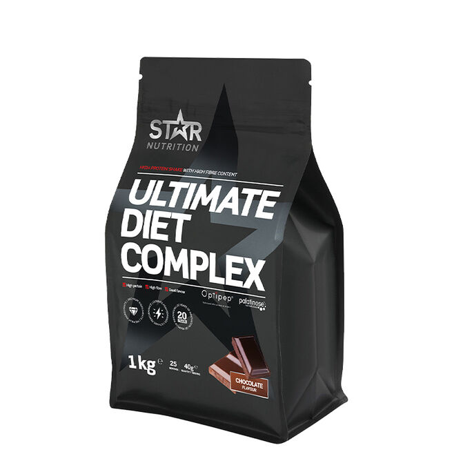 Star nutrition Ultimate Diet Complex Chocolate choklad Ultimate Diet Complex Måltidsersättning 1 kg Choklad