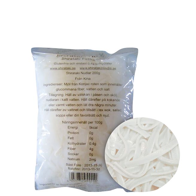 Shirataki Fettucini 200 g Shirataki Fettucini 200 g
