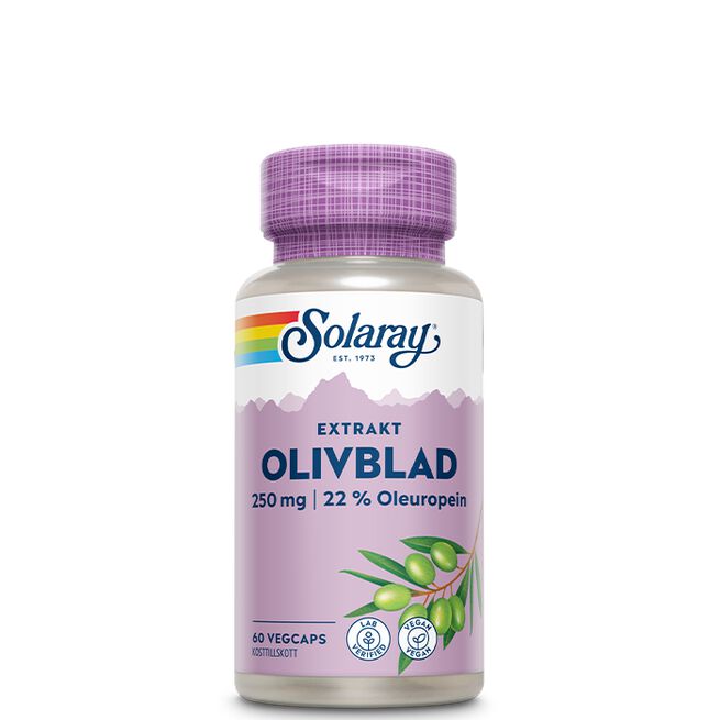 Solaray Olivblad 60 kapslar Olivblad 60 kapslar