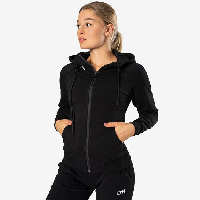 Activity Zip Hoodie, Black, S 