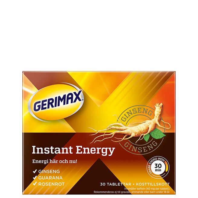 Instant Energy 30 tabletter 