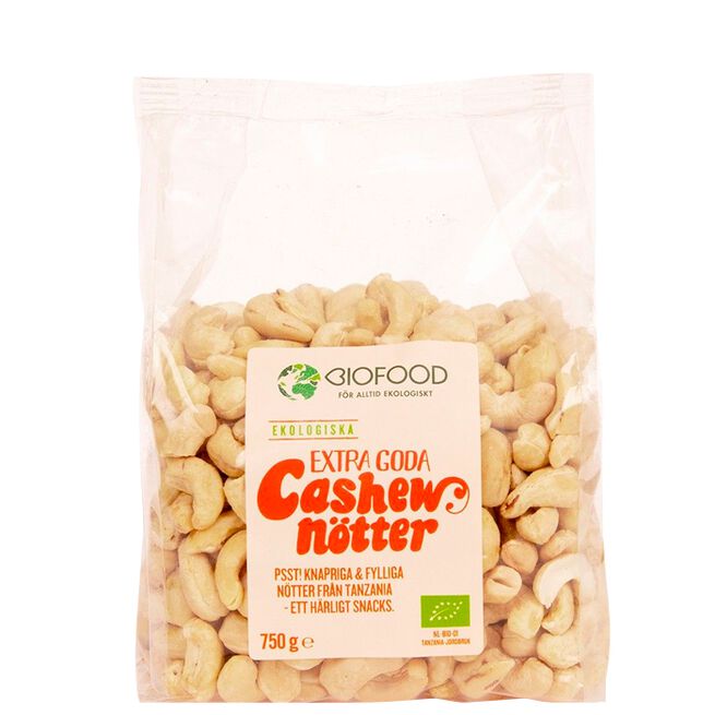 Cashewnötter hela 750 g Cashewnötter Hela 750 g