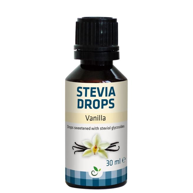 Sukrin Stevia Droppar Vanilj 30 ml