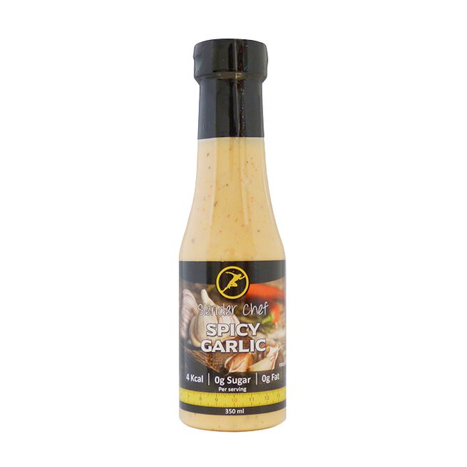 Spicy Garlic, 350ml Slender Chef Kalorisnål sås 350 ml Spicy Garlic
