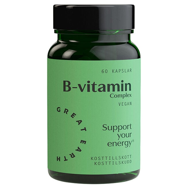 B-vitamin Complex 60 kapslar B-vitamin Complex 60 tabletter