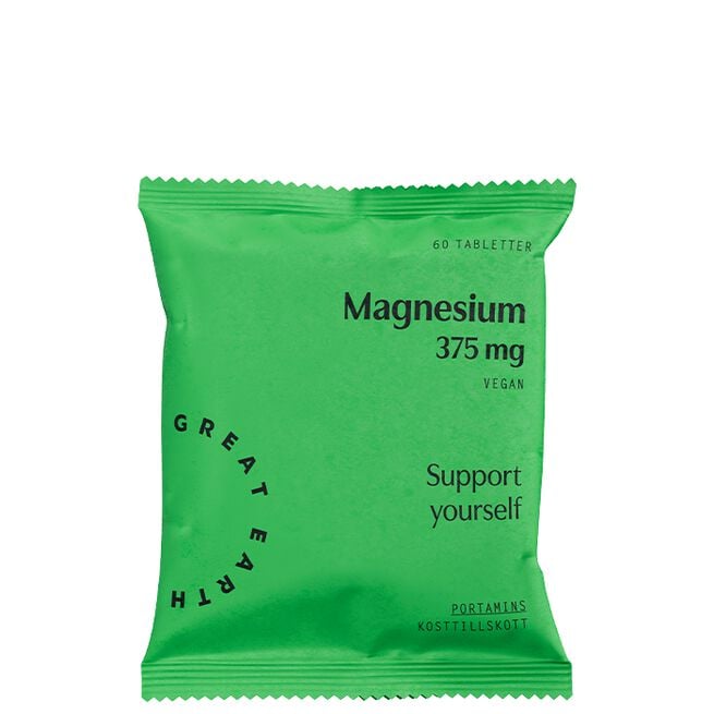 Magnesium 375 mg Refill 60 tabletter  Magnesium 375 mg Refill 60 tabletter
