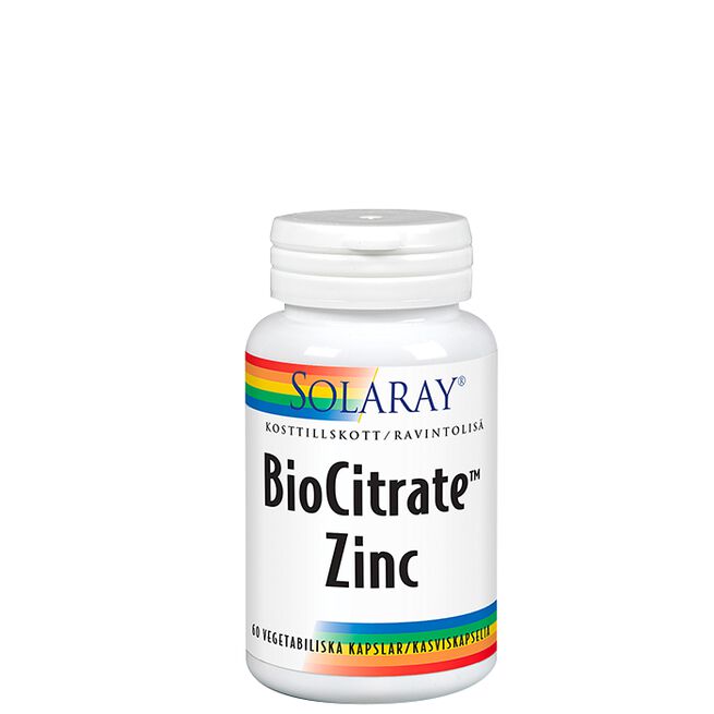 BioCitrate Zinc 25 mg Solaray