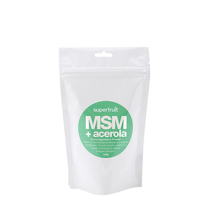 MSM + Acerola-pulver 250 g MSM + Acerola-pulver 250 g