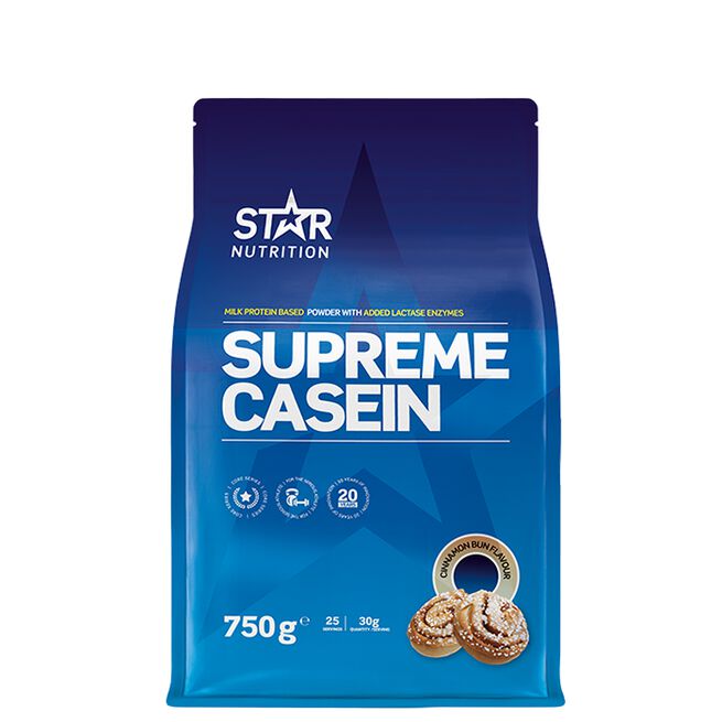 Supreme Casein Cinnamon Bun Supreme Kasein 750 g Cinnamon Bun