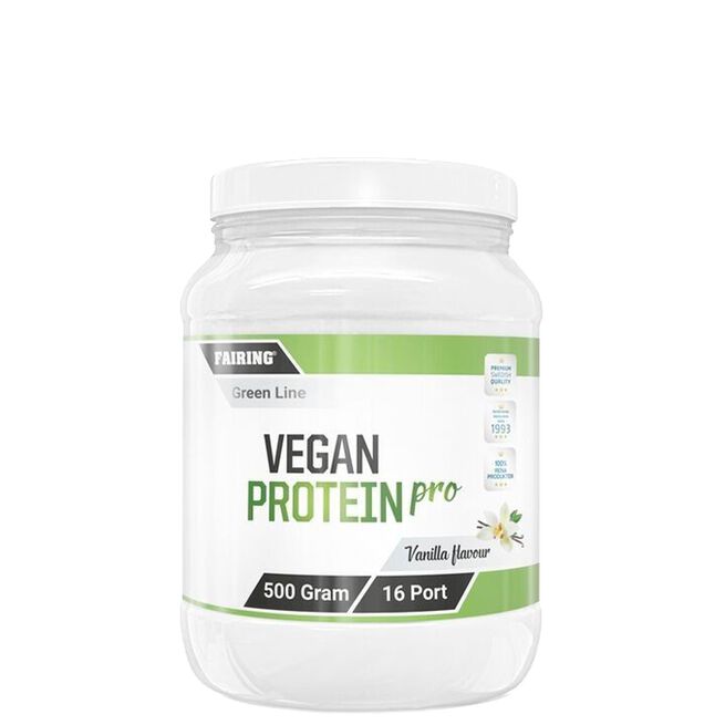 Fairing Vegan Protein Pro, 500 g Vegan Protein Pro Veganskt Proteinpulver 500 g Vanilla
