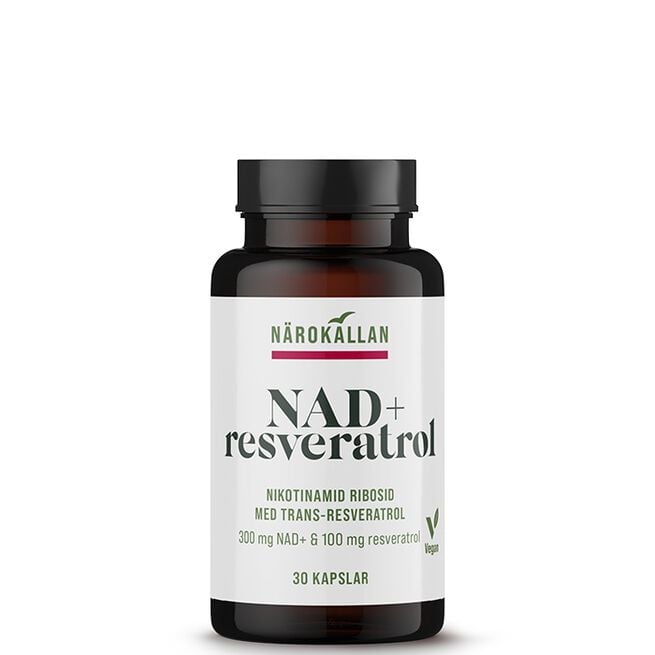 NAD+ Resveratrol 30 kapslar NAD+ Resveratrol 30 kapslar