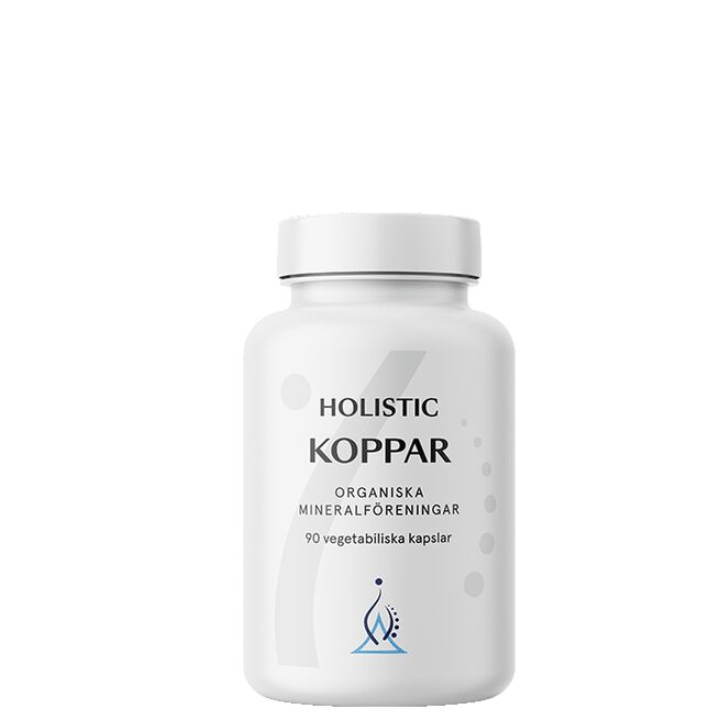 Holistic Koppar 2 mg 100 kapslar Koppar 2 mg 90 Kapslar