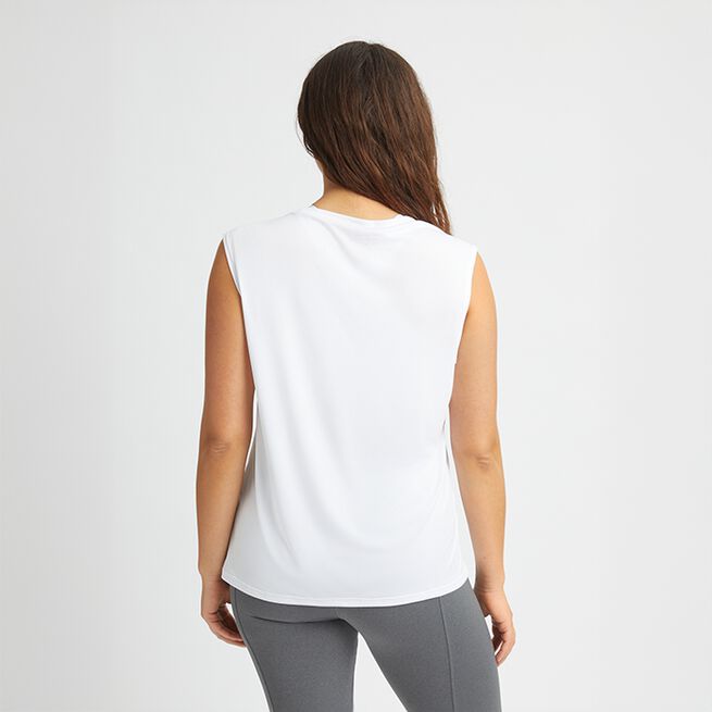 Team Logo Singlet, White, L  Team Logo Linne Vit