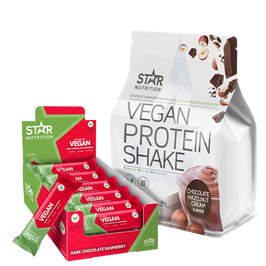 Veganskt Proteinpulver + Veganska Proteinbars