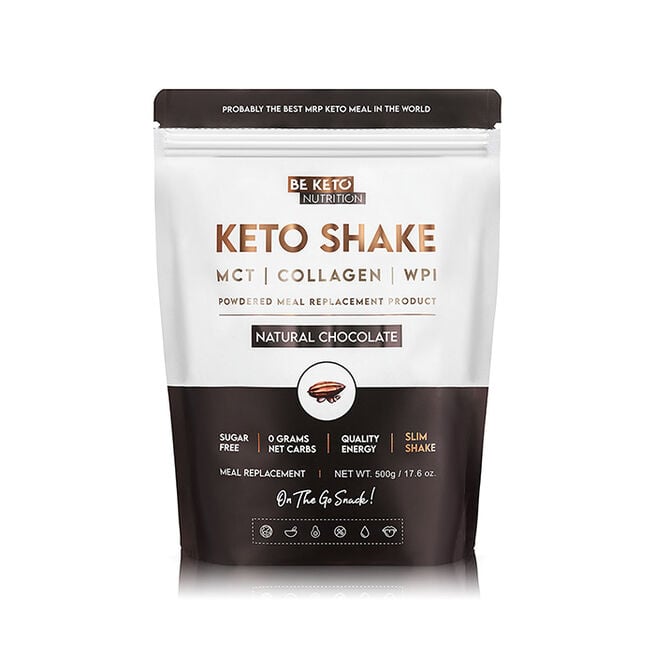 KETO Shake 500 g Natural Chocolate KETO Shake 500 g Natural Chocolate