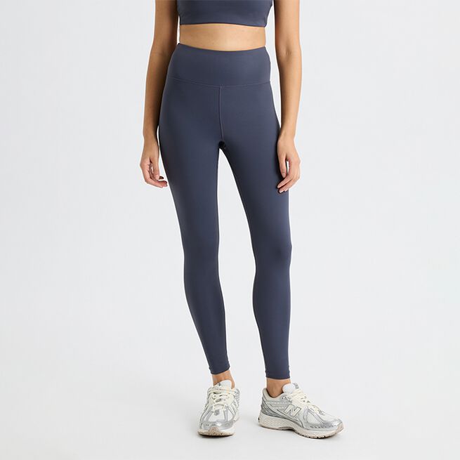 Legacy High Waist Tights, Dark Grey Plum, L Legacy High Waist Tights Grå