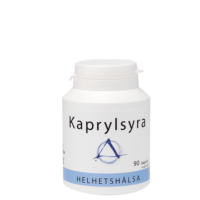 Kaprylsyra Helhetshälsa Kaprylsyra 90 kapslar