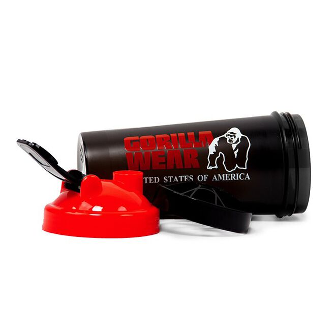 Shaker XXL 1000 ml, Black/Red  Shaker XXL Svart/Röd 1000 ml