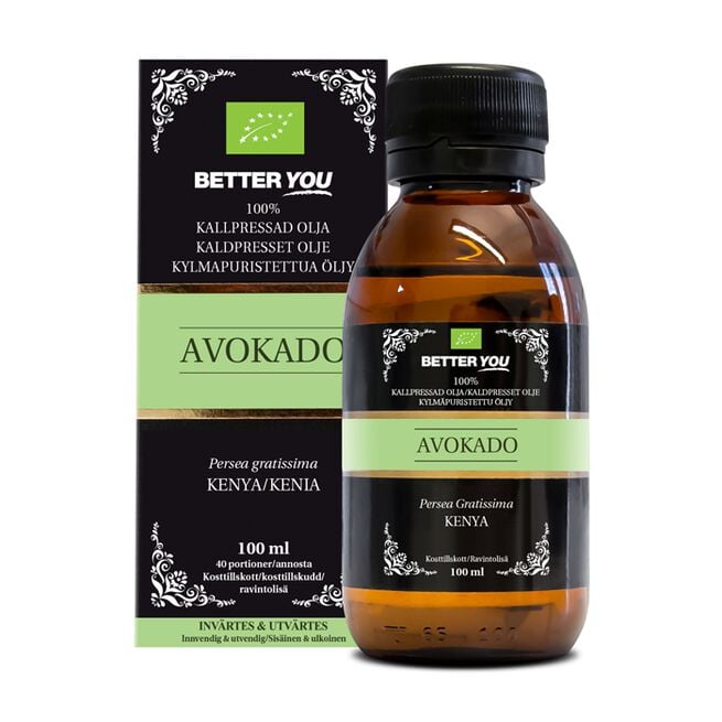 Better You Avokadoolja Kallpressad 100 ml Avokadoolja Kallpressad 100 ml