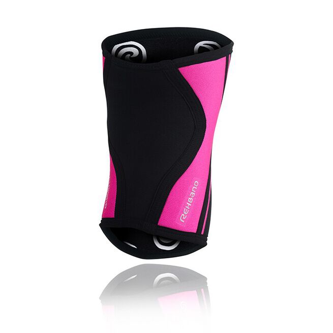 RX Knee Sleeve, 5mm, Black/Pink, XL  RX Knäskydd 5mm Svart/Rosa