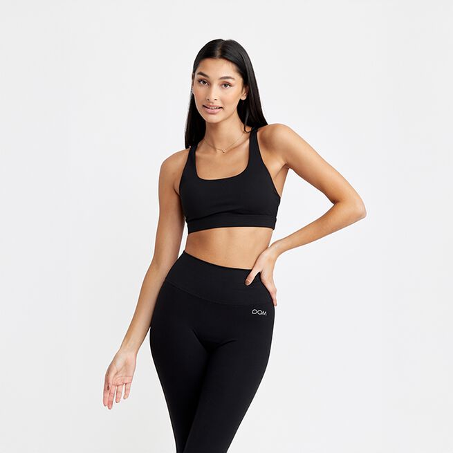 Ultimate Scoop Bra, Black, XS Ultimate Scoop Sport-bh Svart