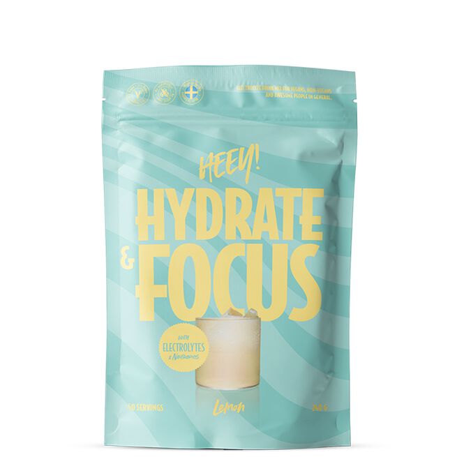 Elektrolyter + Lions Mane Citron 240 g Hydrate & Focus Elektrolyter + Lions Mane Citron 240 g