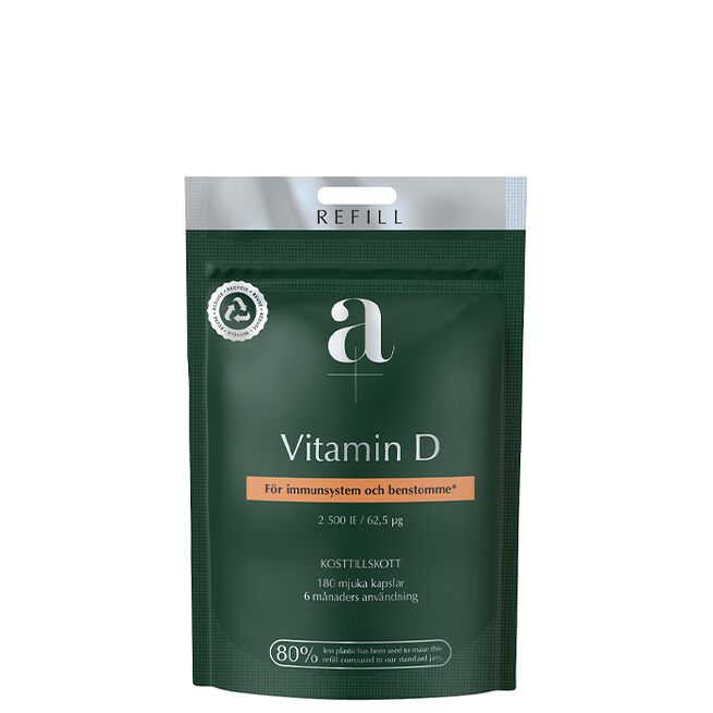 A+ Vitamin D 180 mjuka kapslar