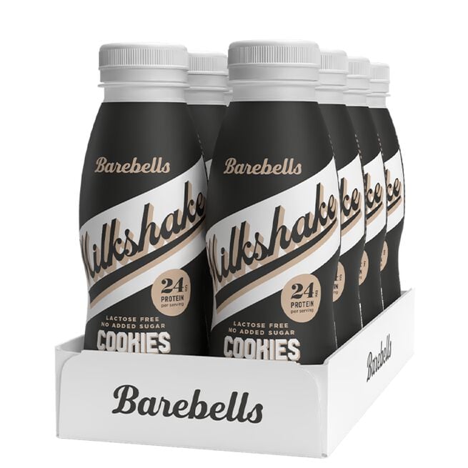 8 x Barebells Protein Milkshake, 330 ml, Cookies & Cream 8 x Barebells Protein Milkshake, 330 ml Cookies & Cream