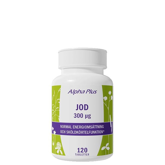 Jod 300 µg 120 tabletter Jod 300 µg 120 Tabletter