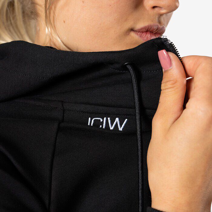 Activity Zip Hoodie, Black