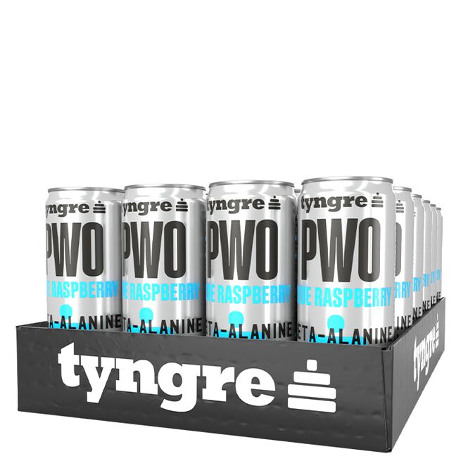 24 x Tyngre PWO 250 ml, Blue Raspberry 24 x Tyngre PWO 250 ml Blue Raspberry