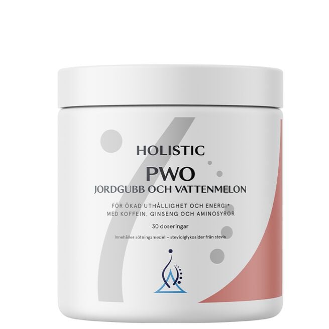 PWO jordgubb och vattenmelon 345 g  PWO 345 g Jordgubb Vattenmelon