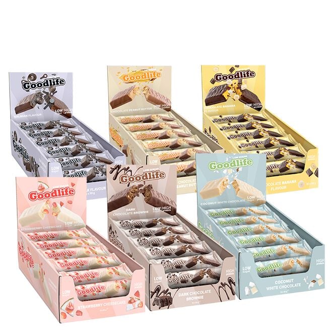Goodlife low sugar big buy set BIG BUY 90 x Low Sugar Proteinbar 50 g