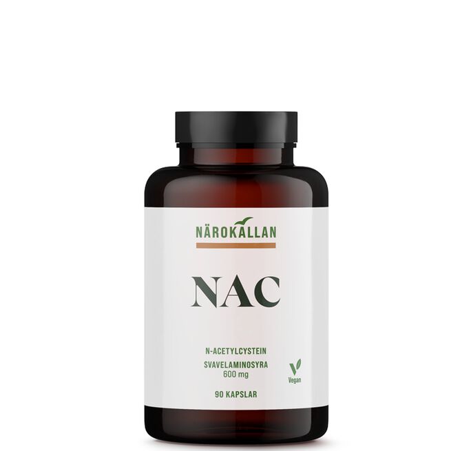 Närokällan NAC N-Acetyl Cystein 600 mg 90 kapslar