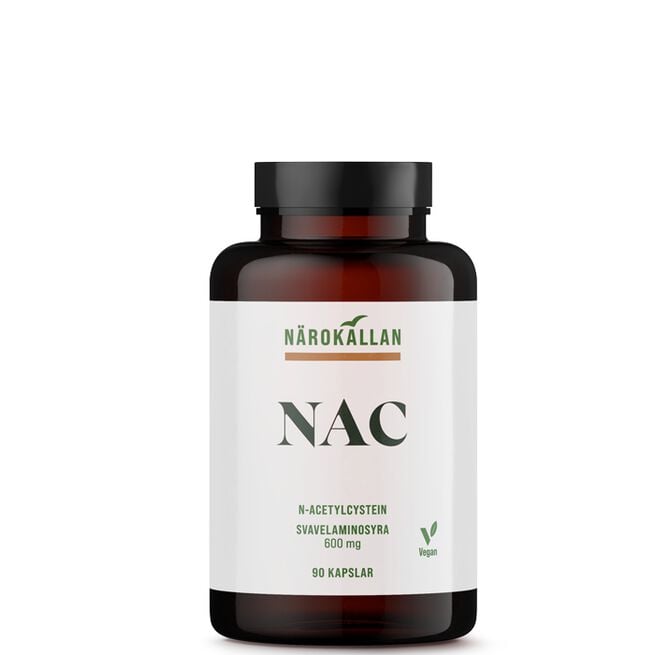 NAC N-Acetyl Cystein 600 mg 90 kapslar NAC N-Acetyl Cystein 600 mg 90 kapslar