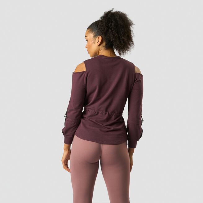 ICANIWILL Stance Long Sleeve Burgundy