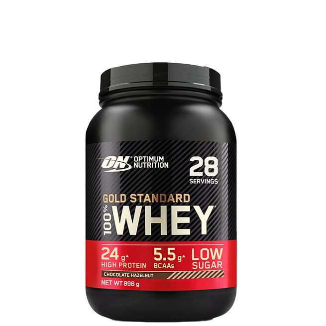 100% Whey Gold Std, 908 g Chocolate Hazelnut 100% Whey Gold Standard Vassleprotein 908 g Chocolate Hazelnut