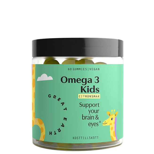 Great Earth Omega-3 Kids Citron 60 Gummies