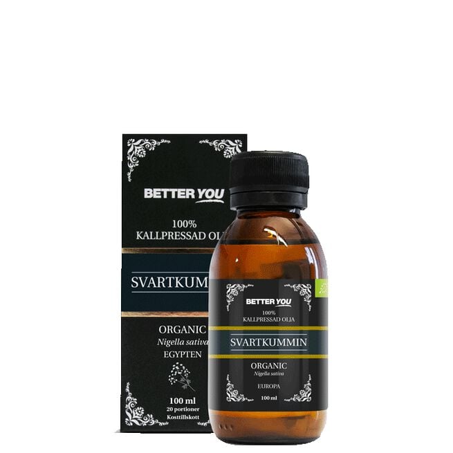Svartkumminolja EKO Kallpressad, 100 ml Better You Kallpressad Svartkumminolja 100 ml