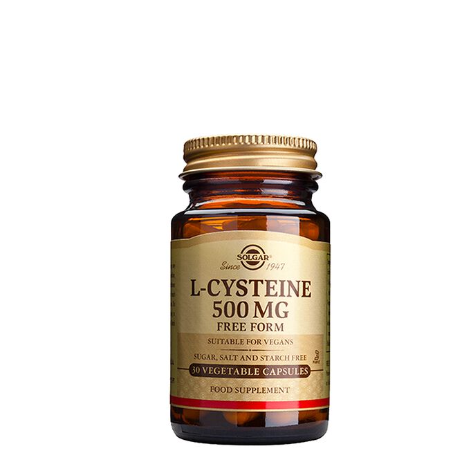 L-Cysteine, 500 mg, 30 kapslar 