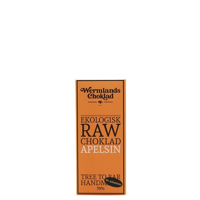 Raw Ekologisk Choklad Apelsin 50 g Raw Ekologisk Choklad Apelsin 50 g
