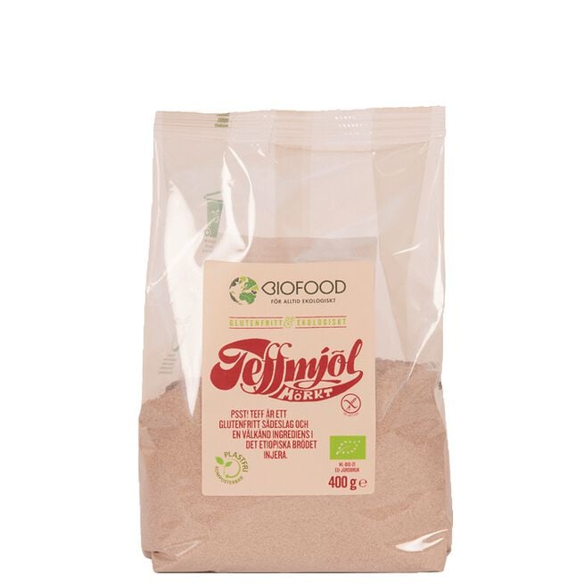 Teffmjöl mörkt 400 g Teffmjöl mörkt 400 g