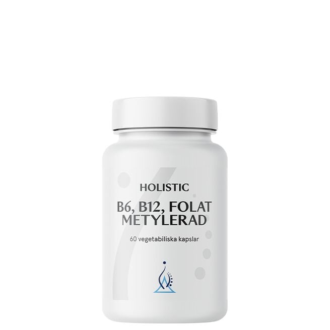 B6 B12 Folat Metylerad 60 kapslar  B6 B12 Folat Metylerad 60 kapslar
