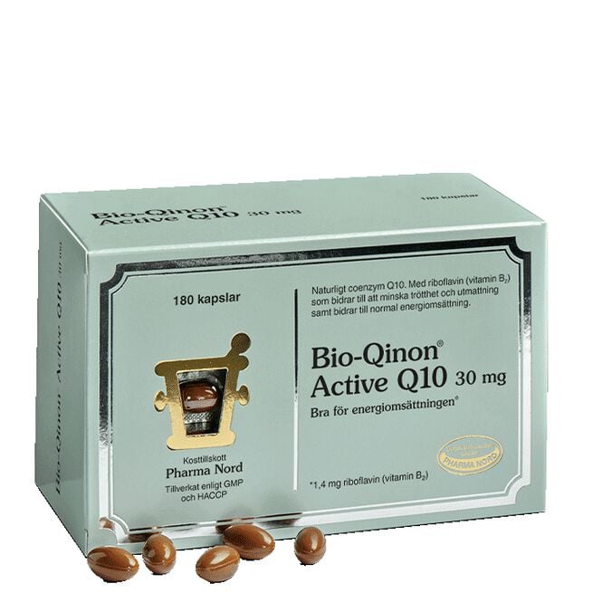 Bio-Qinon Active Q10 30 mg 180 kapslar Bio-Qinon Active Q10 30 mg 180 kapslar