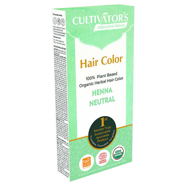Växtbaserad Hårfärg Henna Neutral (Cassia) 100 g Växtbaserad Hårfärg 100 g