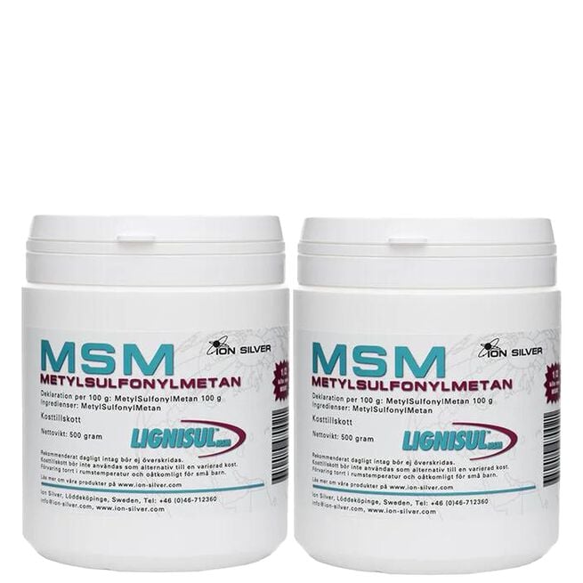 2 x MSM Lignisul 500 g 2 x MSM Lignisul 500 g