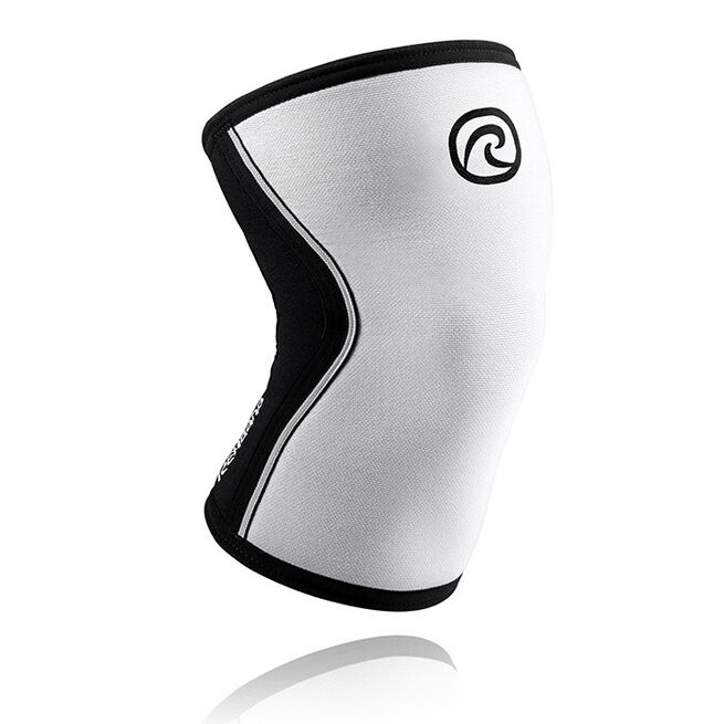 RX Knee Sleeve, 5mm, White/Black, XL 