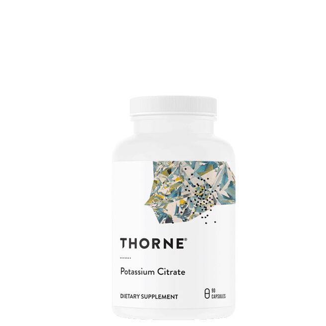 Potassium Citrate (99 mg), 90 kapslar Thorne Potassium Citrate Kalium 99 mg 90 Kapslar