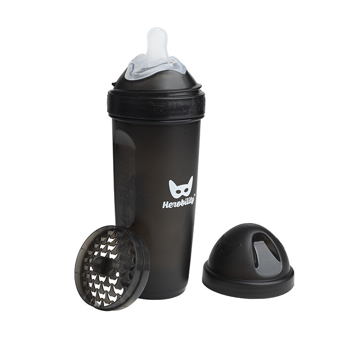 Nappflaska 340 ml Svart