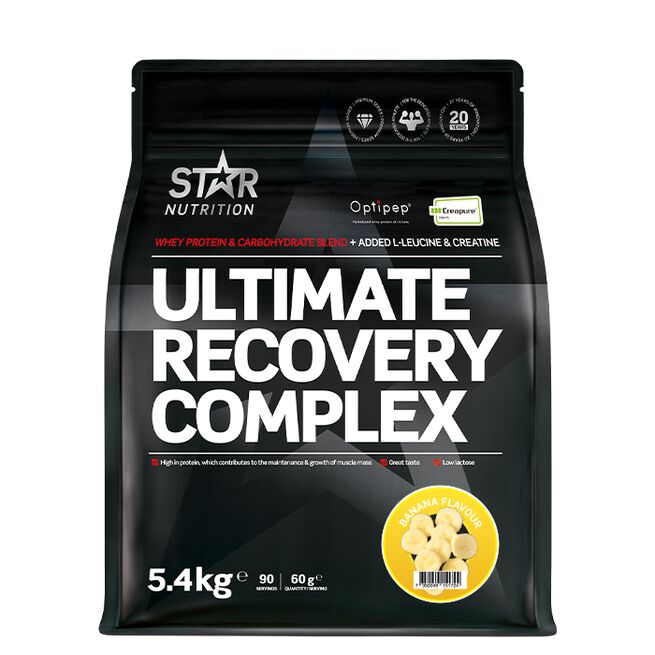 Ultimate Recovery Complex 5400 g Banana Ultimate Recovery Complex Gainer 5,4 kg Banana